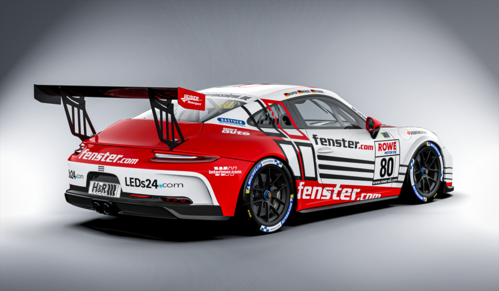 Huber Motorsport Porsche 911 Gt3 Cup Greift In Der Nls In Neuem Fenster Com Design An Lsr Freun De