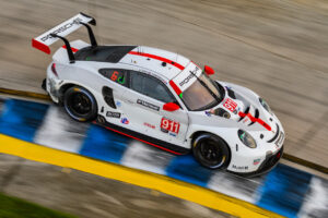 Porsche 911 RSR, Porsche GT Team (#911), Frederic Makowiecki (F), Nick Tandy (GB) IMSA 2020