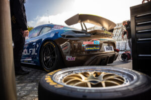 Porsche 718 Cayman GT4 Clubsport MR, Four Motors Bioconcept-Car (#420), Matthias Beckwermert (D), Henrik Bollerslev (DK), Nicola Bravetti (CH), Marco Timbal (CH)