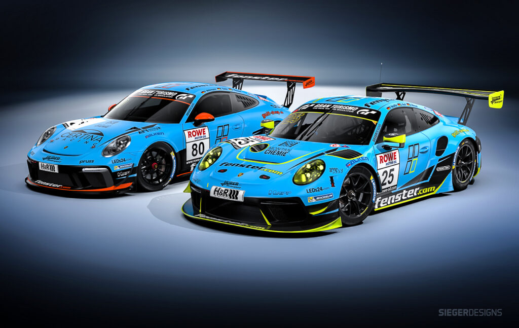 Huber Motorsport Startet 2021 Mit Einem Porsche 911 Gt3 R Und Einem Porsche 911 Gt3 Cup In Der Nls Lsr Freun De